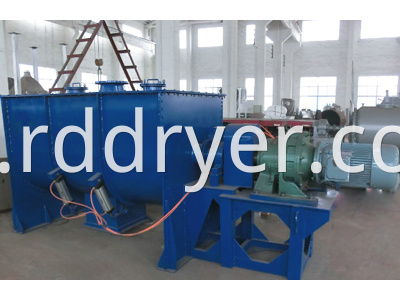 2000L Mild Steel Dry Powder Ribbon Blender for Fertilizer Mixing